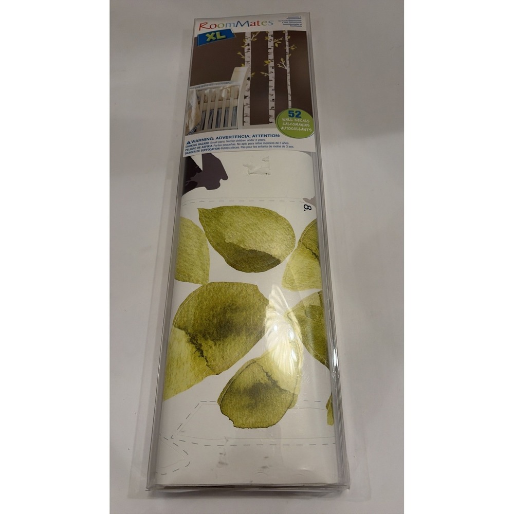 RoomMates RMK2662GM Birch Trees XL Giant Wall Decals 52pc Sealed Discontinued‎